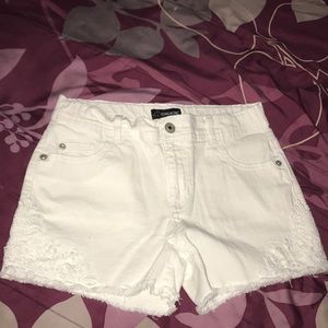 White shorts